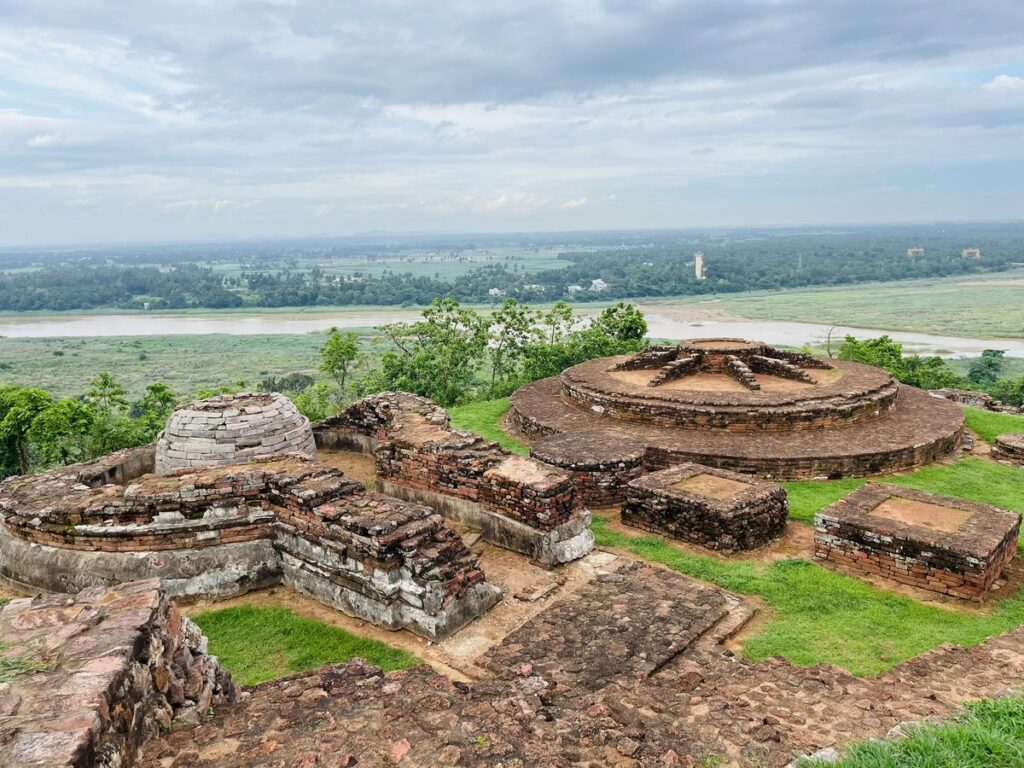 Heritage structure at Salihundam in Srikakulam Andhra Pradesh