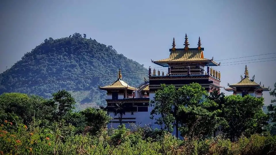 Scenic hill view of Chandragiri in Gajapati district Odisha 