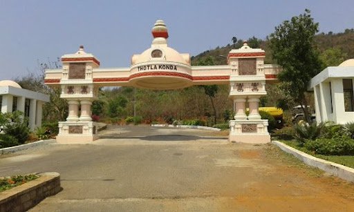 entrance gate at thotlakonda in visakhapatnam